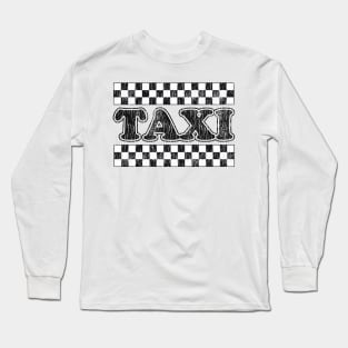 Taxi Retro TV Show Fan Art Long Sleeve T-Shirt